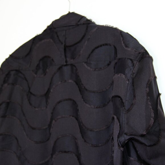 BNWT SS25 ECOLE DE PENSEE WAVE CUT JACQUARD SHIRT 50 - Picture 5 of 15